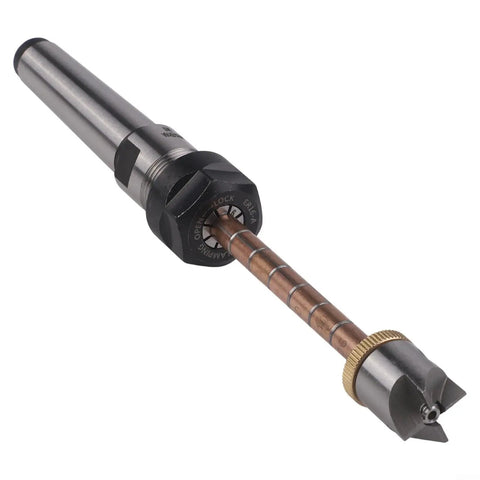 8 Piece Pen Turning Mandrel Kit With 7Mm Drill Bit And Carbon Steel Cutting Shafts For Woodworking Lathes Compatible With Drill Presses And Power Drills, showing carbon steel drill bit.