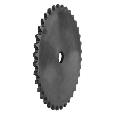 Beefy Roller Chain Sprocket A Type with One Half Inch Bore, 36 Teeth, 1045 Carbon Steel Built For Heavy Duty Machinery, ANSI MARTIN Standard