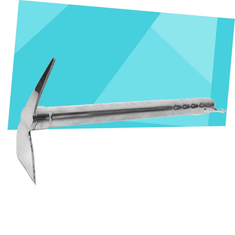 Stainless Steel Garden Hoe Double Use Tool For Planting And Weeding Lightweight Durable Hand Hoe with ergonomic handle
