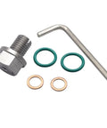 Heavy Duty Stainless Steel Oil Pan Drain Plug Repair Kit M12x1.5 Self Tapping With O Ring For Your Car To Stop Leaks And Fix Thread Damage Fast, with washers and hex key