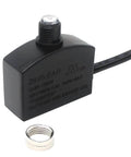 Outdoor And Indoor Dusk Till Dawn Light Switch With 125V 100W Photocell Sensor featuring black casing and connector