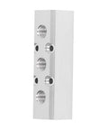 Aluminum Pneumatic Manifold Air Distribution Block With G12 Inlet And G14 Outlet 30X30mm Ports Built Tough For Industrial Grade Compressed Air Systems SY30023F