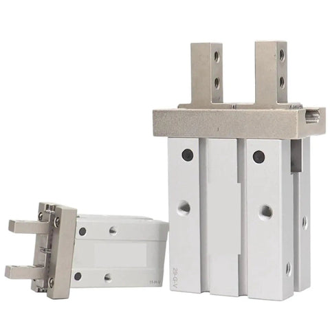 One Piece HFZ Series Parallel Pneumatic Claw Cylinder For Heavy Duty Industrial Jobs 32mm Bore Size high precision air component design