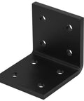 Beefed Up Heavy Duty Steel Corner Brackets Four Pack Three And A Half Inch 90 Degree Mantel Support Brackets One Quarter Inch Thick Black