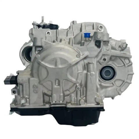 Automatic Transmission Gearbox Replacement 09G300033G front view with silver housing and black base for heavy-duty use.