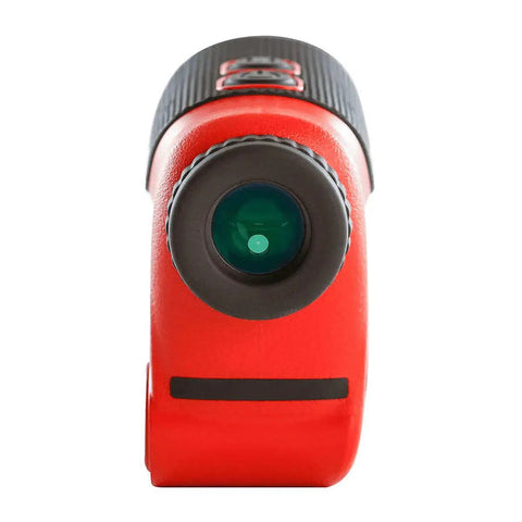 Front view of Go-To Golf Laser Rangefinder With Slope Mode And 7X Magnification, Delivers Pin-High Distances Up To 1200 Yards
