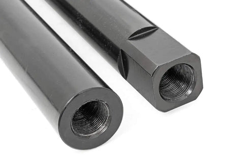 Close-up of 1.5-inch DOM tubing from Heavy Duty Steering Kit With Stabilizer For Jeep TJ XJ ZJ MJ N3 Damper Tie Rod Ends And Drag Link Upgrade