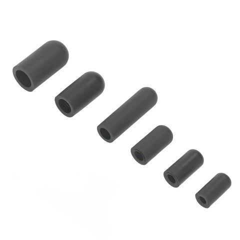 80 Piece Vacuum Cap Kit For Automotive Vacuum Lines From Five Thirty-Second Inch To Three Eighth Inch High Temperature Rubber Leak Proof