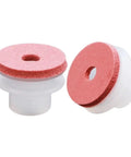 Big Head Manipulator Sponge Vacuum Suction Cup With Strong Suction Nozzle For Industrial Pneumatic Tools, red wine color, two pieces.