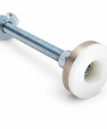 Beefy Heavy Duty Furniture Leveling Feet With 3 Inch Stem And Five Sixteenths By Eighteen Thread Adjustable Glides
