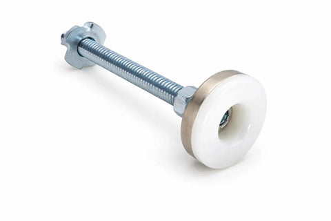 Beefy Heavy Duty Furniture Leveling Feet With 3 Inch Stem And Five Sixteenths By Eighteen Thread Adjustable Glides