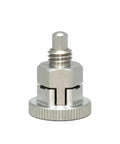 Top Shelf Pro Grade All Stainless Steel Indexing Plunger Pins And Turn Knobs 10 Pack, single stainless steel indexing plunger.