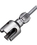 Heavy Duty Pipe Threading Tool Kit For 1/2 And 3/4 Inch Pipes Internal And External Rethreading Electric Drill Compatible