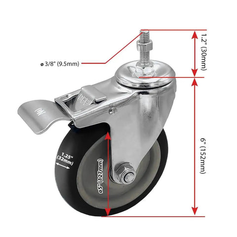5 Inch Heavy Duty Casters Built Tough With Dual Locking Brakes Polyurethane Caster Wheels For Industrial Cart Sets 350 Lb Load Capacity Per Wheel Non Marking Tread Rolls Smooth As Butter Silent Swivel Pack Of 4