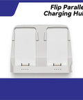 Drone Multi Battery Charging Station With LED Indicators For DJI Flip Parallel Charging Hub front view