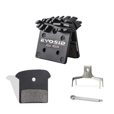 Beefy Resin Mountain Bike Brake Pads With Metal Cooling for Shimano XT SLX XTR M785 M675 M6000 M7000 M8000 M9000
