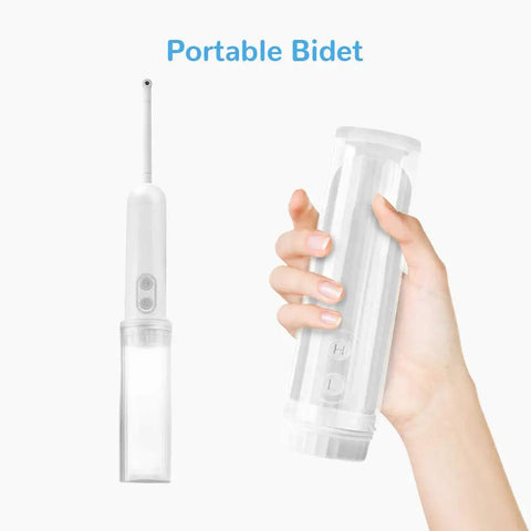 Portable Travel Bidet Sprayer For Personal Hygiene On The Go Ideal Postpartum Care And Hemorrhoid Relief Compact Rechargeable Bidet