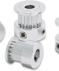 3D Printer Timing Belt Kit with Pro Grade Aluminum Synchronous Pulleys, displaying 16 Tooth 2GT And 20 Tooth Sets