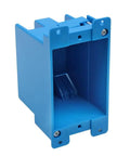 Old Work Electrical Box For Switches, 1-Gang Deep PVC Outlet Box, 14 Cubic Inches, ETL Listed, Fire Rated Two Hours