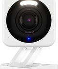 Front view of a 2.5K AI Security Camera for indoor and outdoor home surveillance with color night vision, baby monitor and pet camera features.