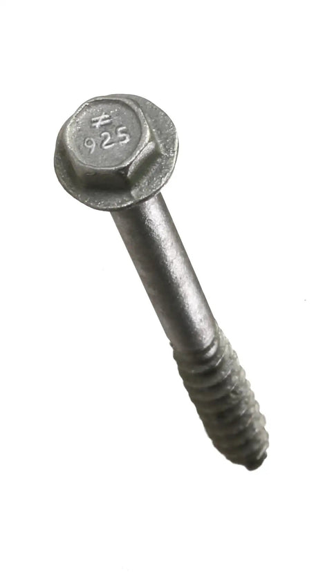 Pro Level Hex Connector Screws With Galvanized Coating And Quick Drive Bit, #9 x 2-1/2 inch for structural jobs.