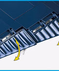 Detail of Korean War F4U-4 Corsair Aircraft Building Kit with 520 pieces showing movable wing parts, 1:32 scale model
