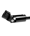 Misakomo 4713943 lower steering column shaft with universal joint, black metal, fits Jeep Cherokee/Comanche.