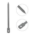 Hella Durable Pin Nailer Replacement Driver Piston Assembly 345702-4 shown with pointed end and mounting hole for easy installs.