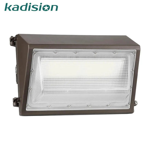 100W LED Wall Pack With Dusk To Dawn Photocell, 13,000 Lumens At 5000K, Waterproof Outdoor Lighting Workhorse For Commercial Entrances, 100 To 277V, ETL Listed, Energy Saving