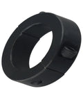 Solid Steel Two Piece Shaft Collar Clamp Ring Black Oxide Finish 40mm Fits Workshop Machinery Tight Grip Keeps Surfaces Mint Clean Low