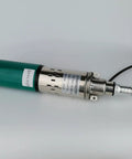 Solar Submersible Well Pump 24V DC 260W Deep Well 3 Inch Stainless Steel Screw Pump side view on white background