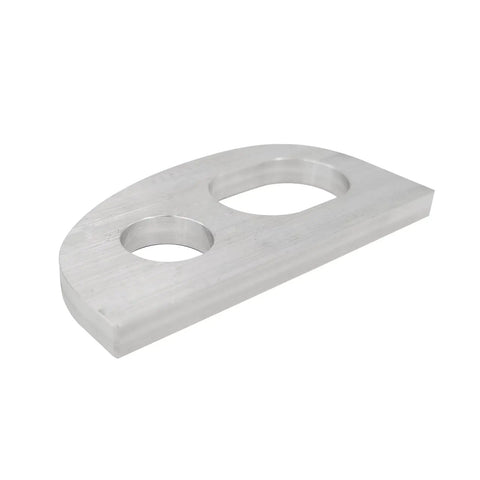 Side view of Durable Aluminum Bow Eye For Boats, Marine Rope Hole Hardware For Docking, 4.33 Inch Length, 0.39 Inch Thick, corrosion resistant