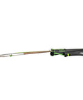 Pro Grade 195cm 18mm Aluminum Pole Spear For Spearfishing With Anodized Ergal Shaft And Rubber Band Propulsion Durable Corrosion Resistant Build Black Slip Tip Beast For Ocean And Reef Hunts side view
