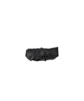 Rolled black Ultralight Terra Shell Packing Cube Weatherproof Luggage Organizer With Strap Attachment Points And Pass Throughs For Travel