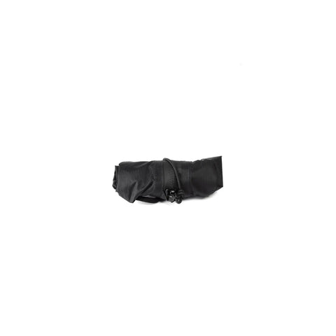 Rolled black Ultralight Terra Shell Packing Cube Weatherproof Luggage Organizer With Strap Attachment Points And Pass Throughs For Travel