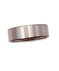 608-ZZ deep groove ball bearing, 8x22x7 mm, steel, double metal shields, pre-lubricated (front view)