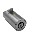 Side view of Vending Machine Lock Keyed Alike for Coke, Snack, and Soda Machines With 3 Keys Included, Zinc Alloy Chrome Finish, 0.92 Inch Cylinder