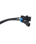 Heavy Duty Abs Wheel Speed Sensor Set For Front Passenger And Driver Side Straight Plug In Replacement Ring sensor connector with wires