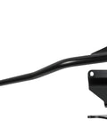 Adjustable Track Bar For Ram 2500 4x4 And Ram 3500 4x4 2013 And Newer, black steel front axle bar with bracket
