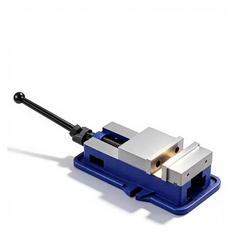 Heavy Duty CNC Milling Vise Packing Killer Grip Steel Jaws And Quick Release Mount For Your Benchtop Shop, 8 Inch precision aluminum vise with quick release lever.