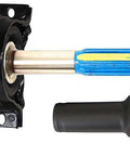 Ford Rear Driveshaft Assembly 986767 Premium DOM Steel Tubing Ready To Install Pre Balanced Replacement For Select Ford Models Made In USA Easy Install For Quick Fit visible rear driveshaft yoke and U-joint