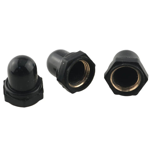 Silicone Dust Cap For Circuit Breakers 88 98 Series, Waterproof And Dirt Resistant Flat Cap, 11Mm Inner Diameter, Black, 8 Pack
