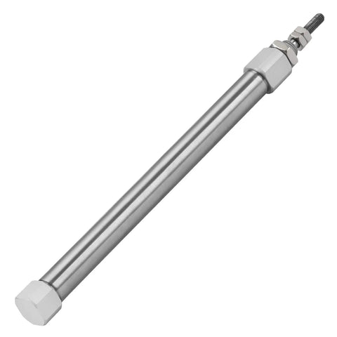 Compact Stainless Steel Slim Air Pneumatic Cylinder CDJ2B 10 To 100 With M5 Port, 10mm Bore, 100mm Stroke pictured