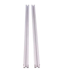 European 4040 Aluminum Profile Extrusion 1000mm Pair With European Standard T Slot for DIY 3D Printers Anodized Silver