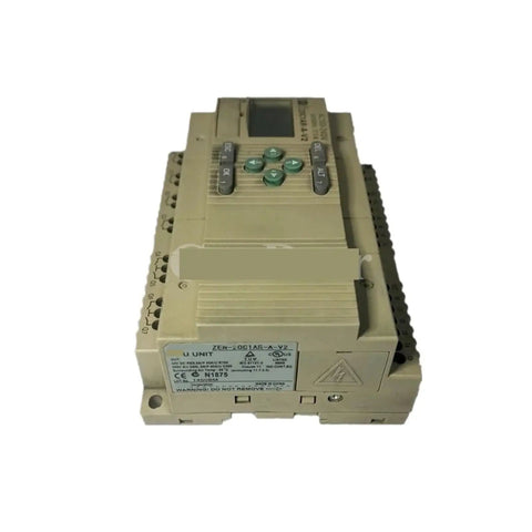 V2 Series PLC Module For Industrial Control With ZEN 20C1AR A V2 And ZEN 20C1DT D V2 Fused Compact Module, beige plastic