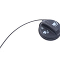 Front view of GM GT231 Fuel Tank Filler Cap OEM Replacement to Keep Gas Fumes In and Debris Out, Tight Seal for GM Vehicles