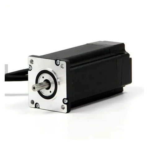 Nema24 Stepper Servo Closed Loop Motor Drive Kit 4Nm Torque And 1000 Line Encoder, side view