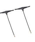 Beefed Up 2.4G T Type Antenna For FPV Drones And RC Gear, 2.5 dBi Gain, 2400-2500MHz Range, slim lightweight design, pair