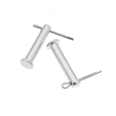 Footpegs Washers Springs Cotter Pins Kit For Honda CRF Dirt Bikes CRF50 CRF250X CRF450X CRF250R CRF450R Drop In Replacement Set, silver metal pins