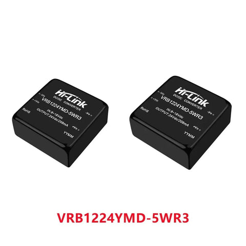 Slick Plug And Play Two Pack Isolated Dc Dc Switching Regulator Module For Ev Charging Stations delivers 5W 24V output.